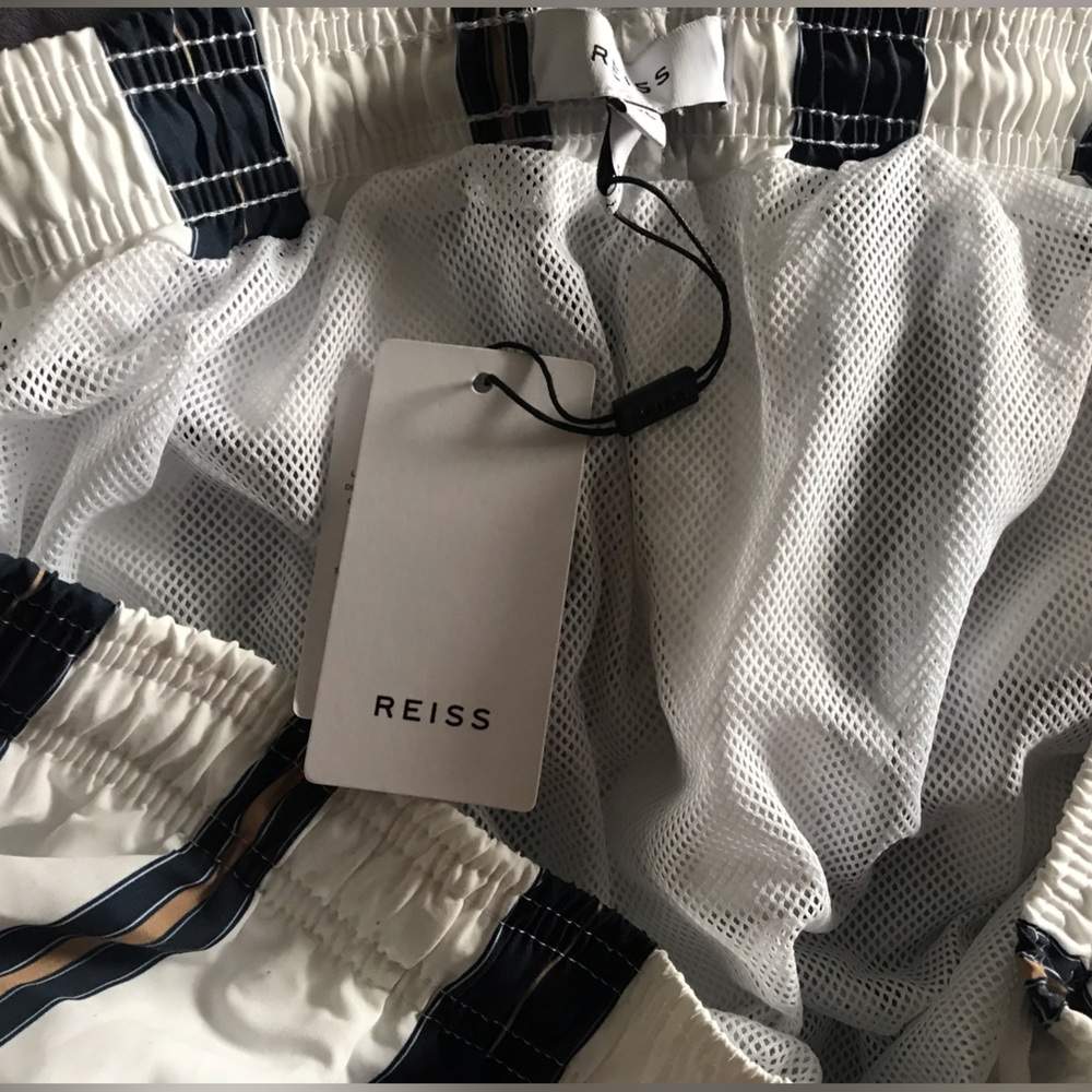Striped Swim Trunks - Picture 5 of 6